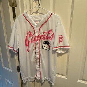 NEW San Francisco Giants Hello Kitty Jersey Pink